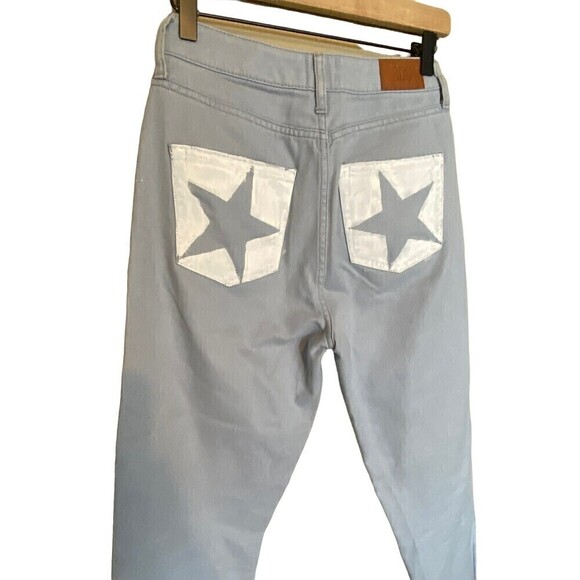 Bdg Mom Jeans Urban Outfitters Womens Size 27X32 Painted Star High Rise - Picture 4 of 11
